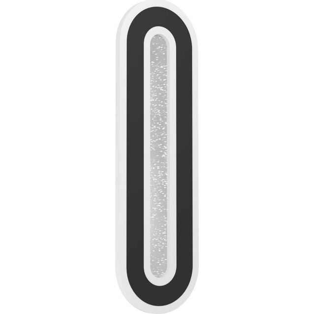 Kattovalaisin Macchioni LED 12W 40x12cm musta/valkoinen