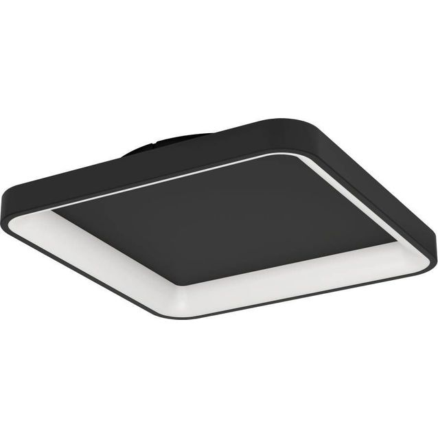 Kattovalaisin Loretello LED 12W 35x35cm musta/valkoinen