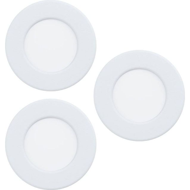 Uppospottisarja Fueva 6 LED 3x3.5W CCT 8.6cm valkoinen