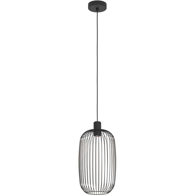 Riippuvalaisin Eglo Lodods Ø22cm E27 maks 40W IP20 musta