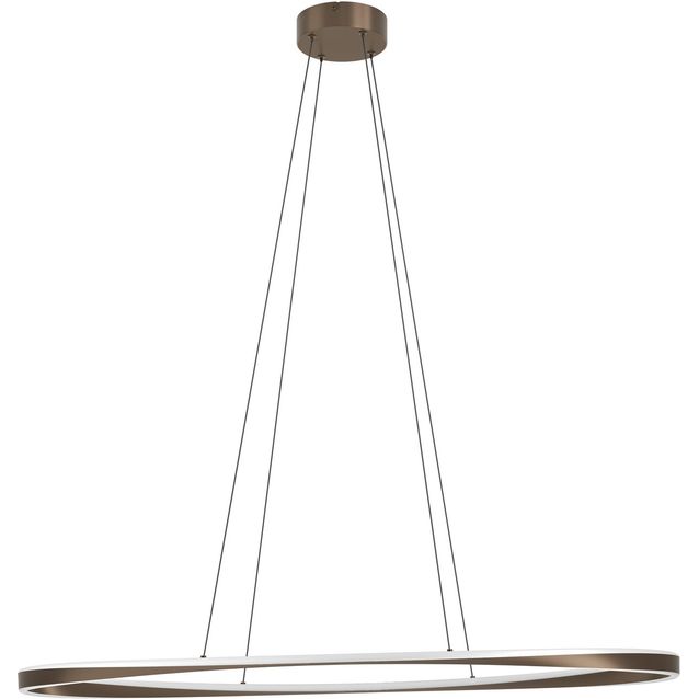 Riippuvalaisin Eglo Camerota 38x111cm 40W LED 2700-6500K 5100lm IP20 himmennettävä tumma pronssi
