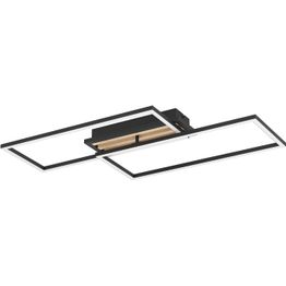 Kattovalaisin Eglo Cembrano 36x76cm 35.5W LED 3000K 5200lm IP20 musta/puu