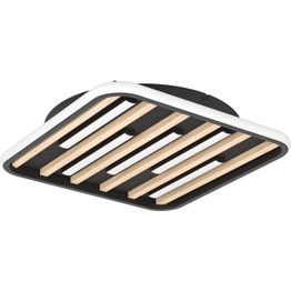 Kattovalaisin Eglo Cembrano 38.5x38.5cm 21W LED 3000K 2300lm IP20 musta/puu