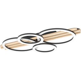 Kattovalaisin Eglo Cembrano 42x73cm 30W LED 3000K 4100lm IP20 musta/puu