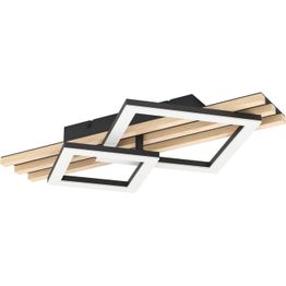 Kattovalaisin Eglo Cembrano 21x50cm 15W LED 3000K 1600lm IP20 musta/puu