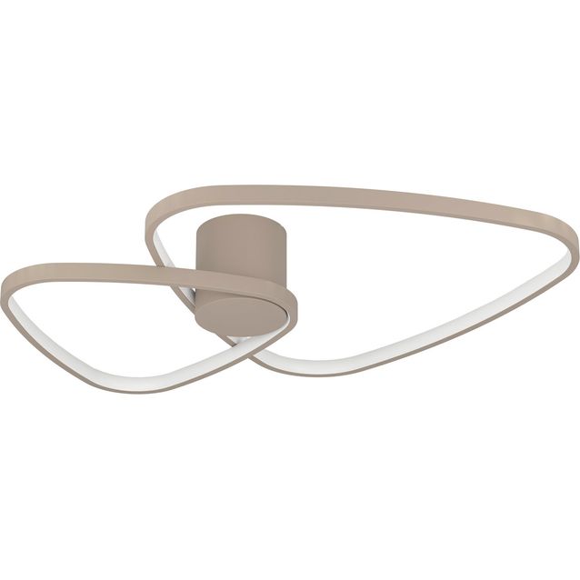 Kattovalaisin Eglo Leporano 50x60cm 34W LED CCT 5200lm IP20 hiekka