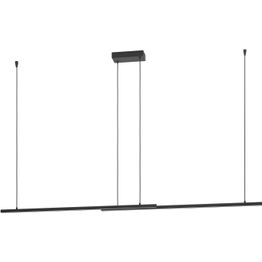 Riippuvalaisin Eglo Flatron-z 9x150cm 2x40W LED Zigbee RGB 2700-6500K 2x2500lm IP20 musta