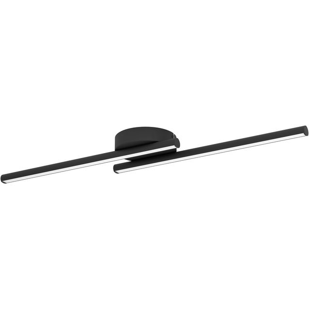 Kattovalaisin Eglo Flatron-z 15x80cm 2x10W LED Zigbee RGB 2700-6500K 2x1250lm IP20 musta