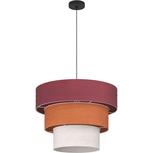 Riippuvalaisin Eglo Parogno Ø50cm E27 maks 25W IP20 monivärinen