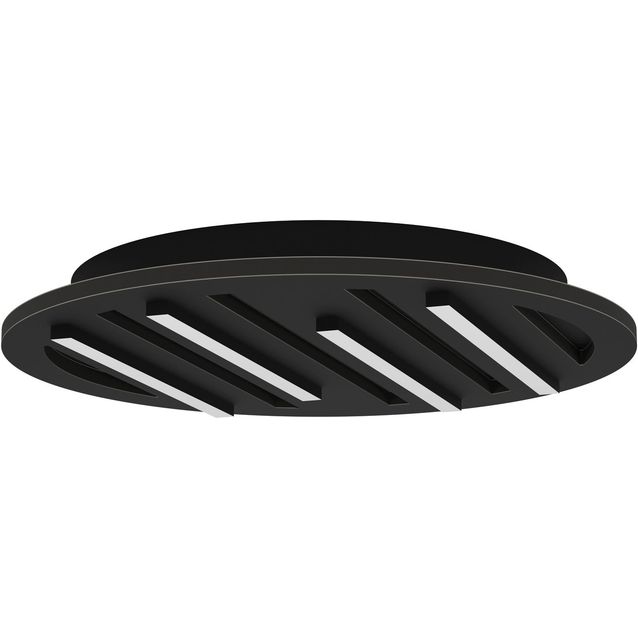 Kattovalaisin Eglo Pitrignani-z Ø38cm 4x5W LED Zigbee RGB 2700-6500K 4x500lm IP20 musta