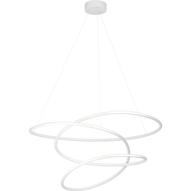 Riippuvalaisin Eglo Racale Ø78cm 39W LED CCT 4000lm IP20 valkoinen