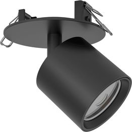 Spottivalaisin Eglo Mengibar tube Ø9cm 4.8W LED 2700/4000/6500K 450lm himmennettävä IP20 musta