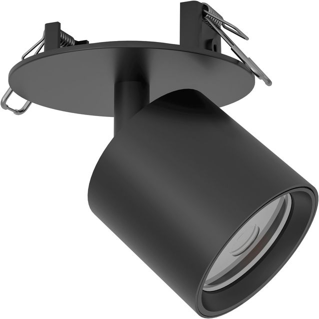 Spottivalaisin Eglo Mengibar tube Ø9cm 4.8W LED 2700/4000/6500K 450lm himmennettävä IP20 musta