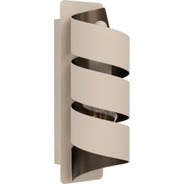 Seinävalaisin Eglo Elizondo E14 maks. 40W IP20 hiekka/tumma pronssi