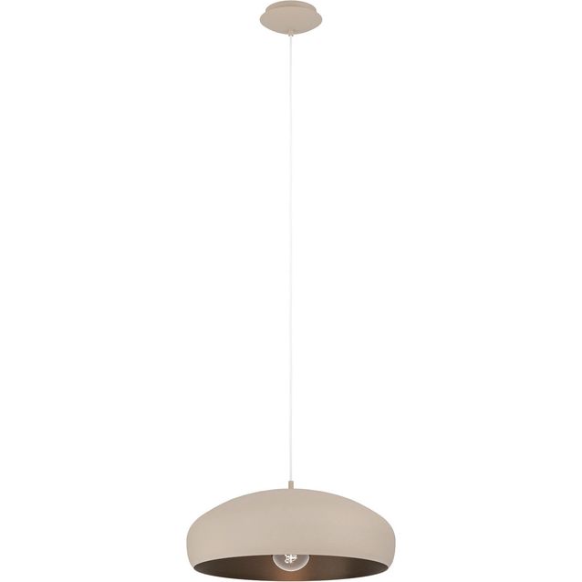 Riippuvalaisin Eglo Mogano 1 Ø40cm E27 maks. 60W IP20 hiekka/tumma pronssi
