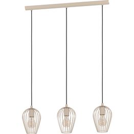 Riippuvalaisin Eglo Newtown 16x70cm 3xE27 IP20 hiekka
