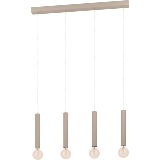 Riippuvalaisin Eglo Cortenova 84cm 4xE27 maks. 60W/kpl IP20 hiekka