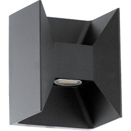 LED-ulkoseinävalaisin Eglo Morino antrasiitti