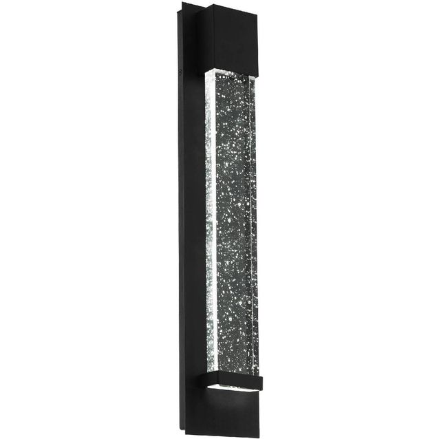 LED-ulkoseinävalaisin Eglo Villagrazia 40x12cm musta