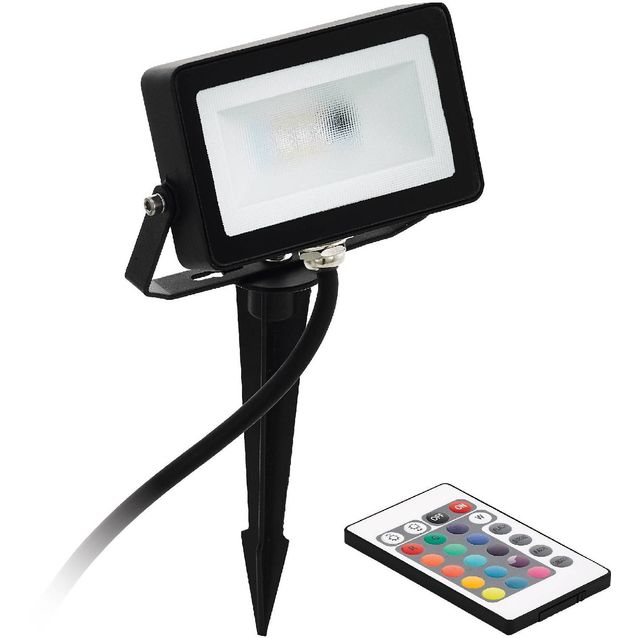 LED-valonheitin Eglo Faedo 4 musta