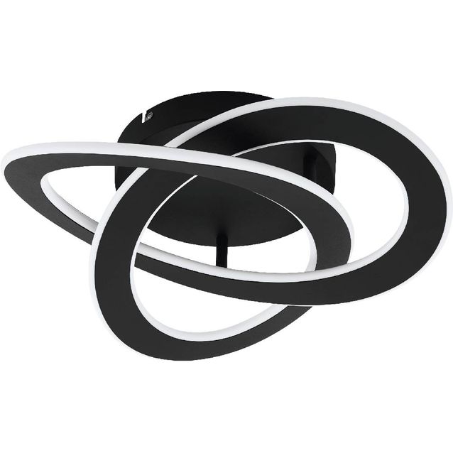 Kattovalaisin Eglo Rolimare Ø490mm musta