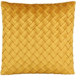 Koristetyyny Eglo Living Iles, 45x45cm, okra