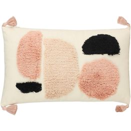 Koristetyyny tupsuilla Eglo Living Chevery, 50x30cm, monivärinen