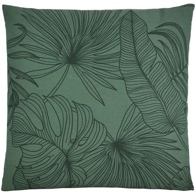 Koristetyyny Eglo Living Chevery, 45x45cm, vihreä