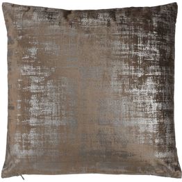 Koristetyyny Eglo Living Singu, 45x45cm, ruskea/hopea