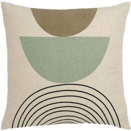 Koristetyyny Eglo Living Berhala, 45x45cm, beige/monivärinen