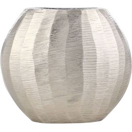 Metallivaasi Eglo Living Abucay, 9.5cm, nikkeli