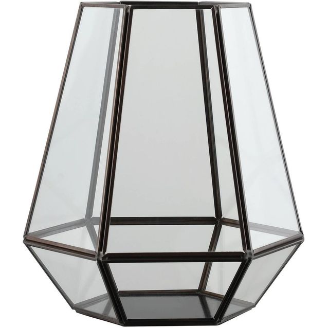 Kynttilälyhty Eglo Living Eglo Living Ambatobe, 17x14.5x19cm, musta