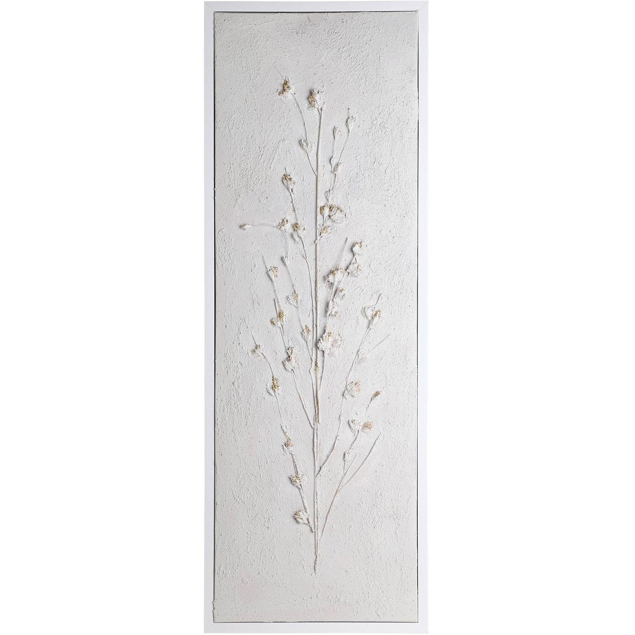 Taulu Eglo Living Alaminos 1, 33x93cm, valko-kulta