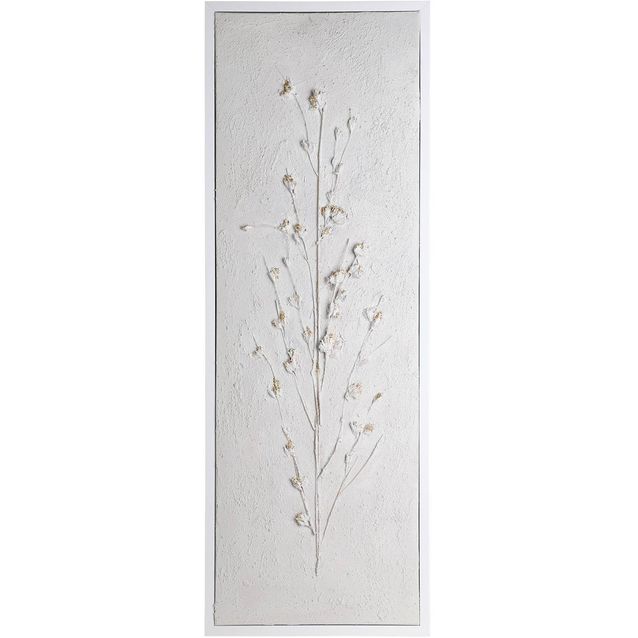 Taulu Eglo Living Alaminos 1, 33x93cm, valko-kulta