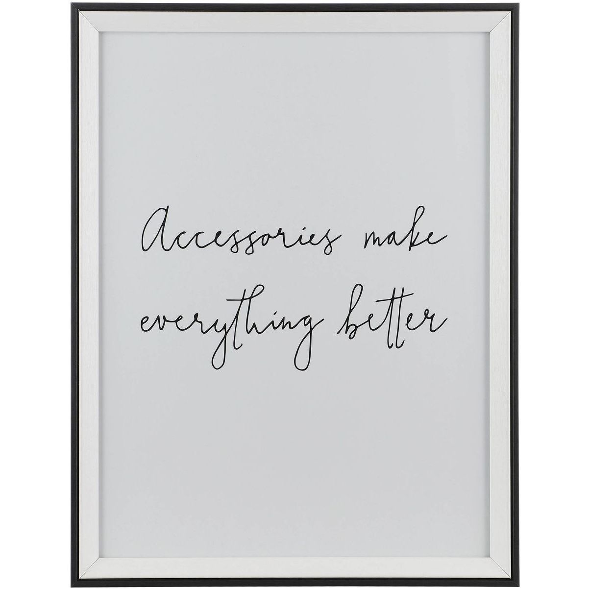 Valokuvakehys Eglo Living Renabie, 33x43cm, musta-valkoinen