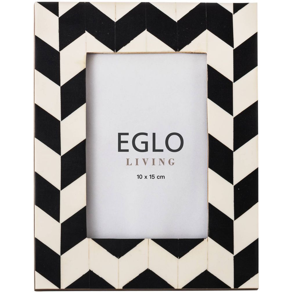Valokuvakehys Eglo Living Panaon 2, musta-valkoinen