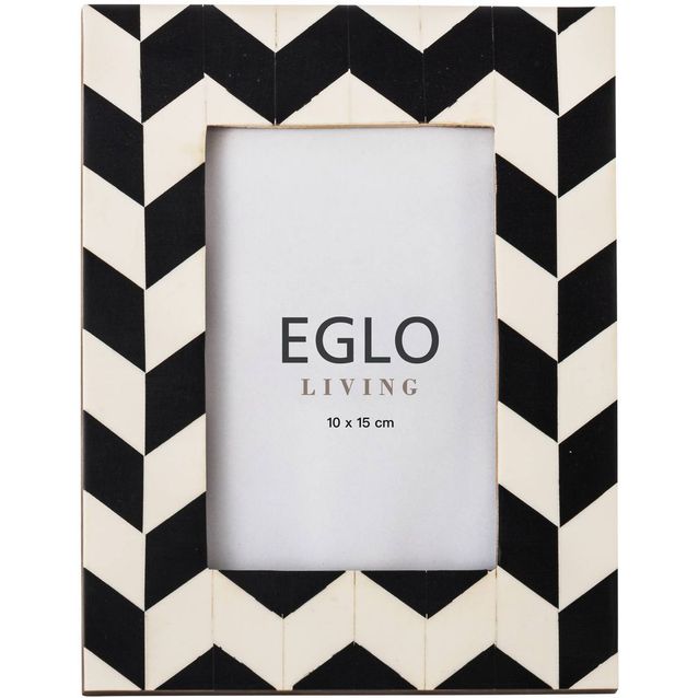 Valokuvakehys Eglo Living Panaon 2, musta-valkoinen