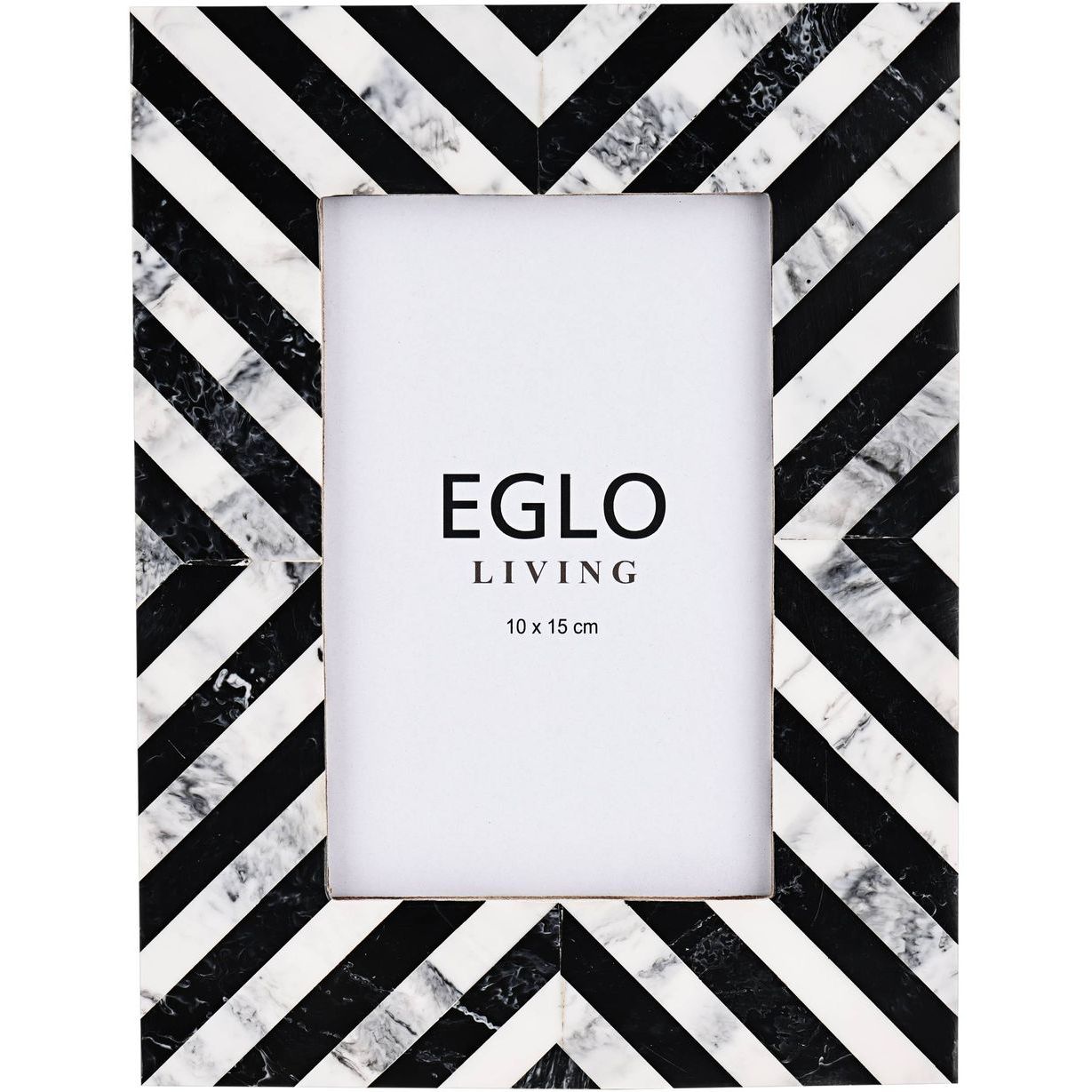 Valokuvakehys Eglo Living Panaon 3, musta-valkoinen