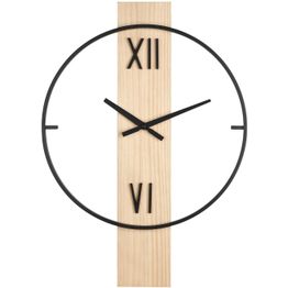 Seinäkello Eglo Living Yamatsuri, 40x56cm, musta/puu