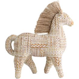 Koristekirahvi Eglo Living Ishikari, valkoinen/kulta