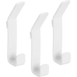 Tuplakoukku Elfa Classic säilytyskiskoon, valkoinen, 3kpl/pkt