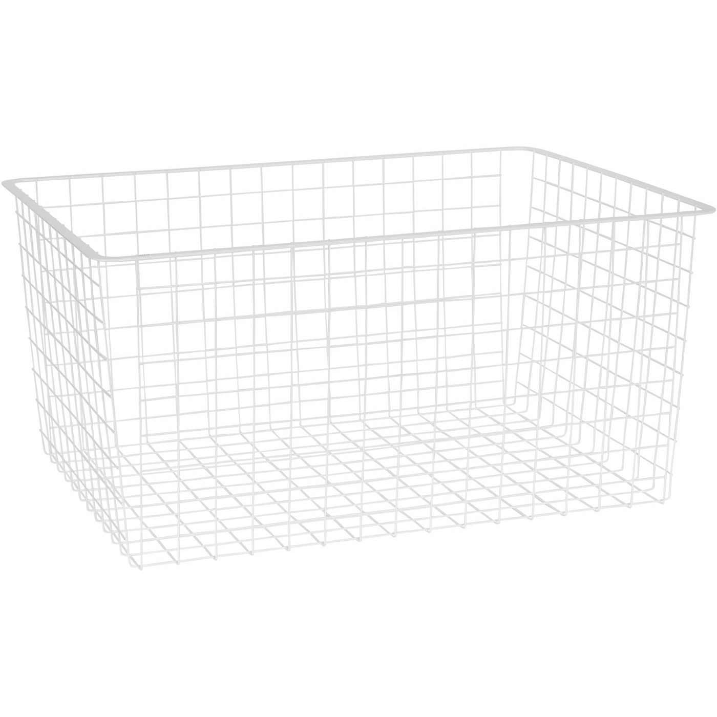 Lankakori Elfa ulosvedettävään kehykseen 60x40x28 valkoinen