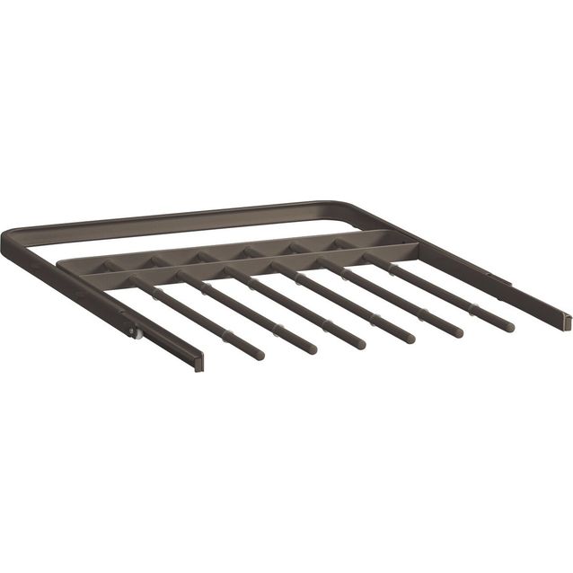 Ulosvedettävä housuripustin Elfa 264525, grafiitti