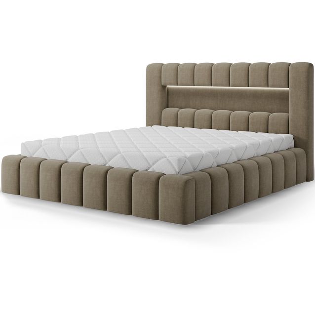 Sänky Eltap Lamica, 140-180x200 cm, puurungolla, vuodevaatelaatikko vakionostomekanismilla