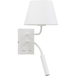 Seinävalaisin lukulampulla Eltap Vespillo, 18x26x38cm, E27/G9, kartio