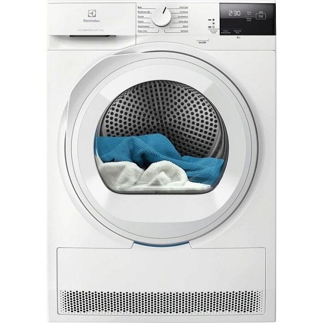Lämpöpumppukuivausrumpu Electrolux EDI621O85O 600 GentleCare, 8kg