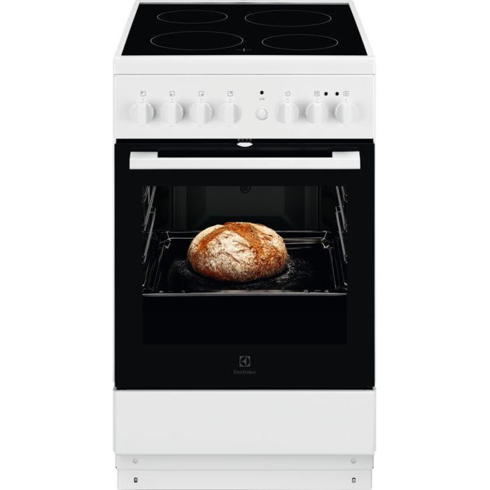 Keraaminen liesi Electrolux 300 LKR500004W, 50cm, valkoinen