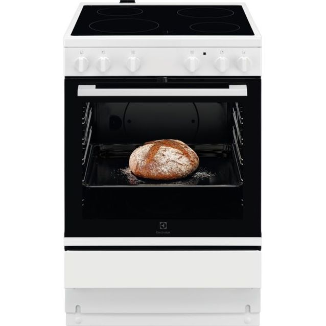 Keraaminen liesi Electrolux 300 LKR60004NW, 60cm, valkoinen