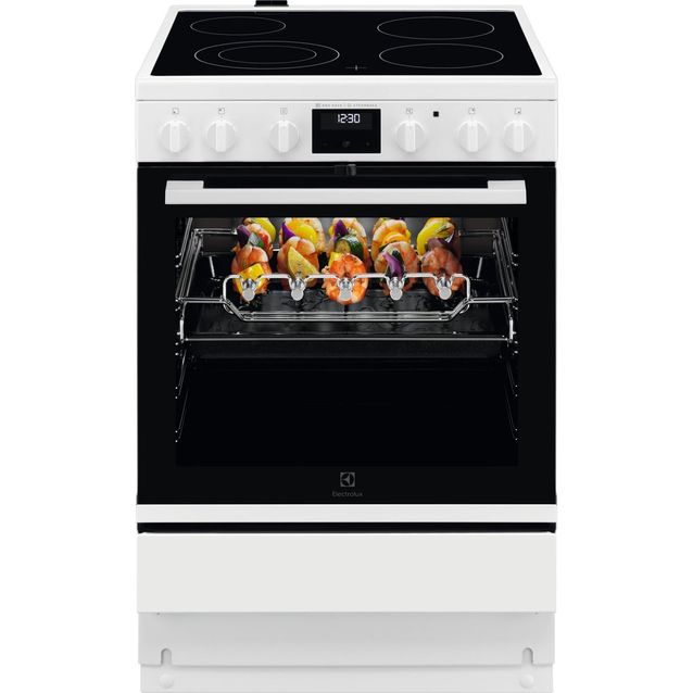 Keraaminen lattialiesi Electrolux 600 SteamBake LKR66449NW 60cm valkoinen