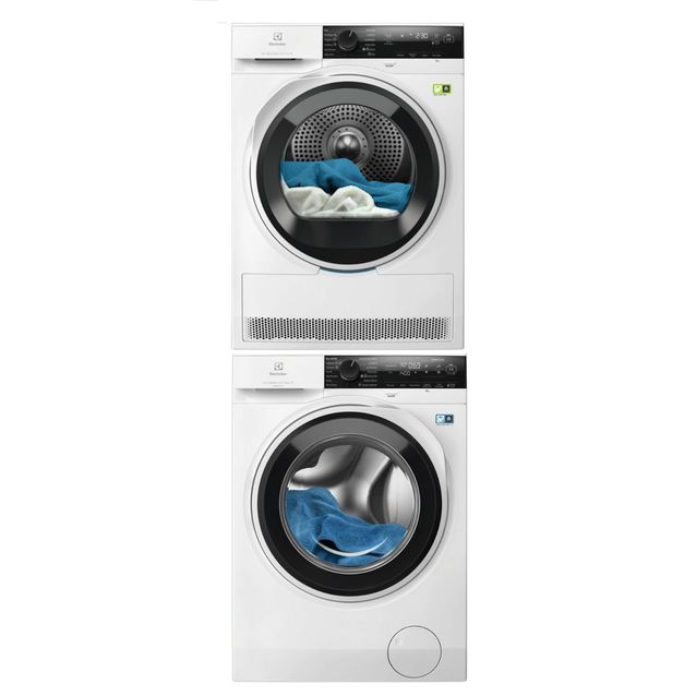 Pesukone ja kuivausrumpu Electrolux EFI743VX4Q EDI743V95V, 8/9kg, valkoinen